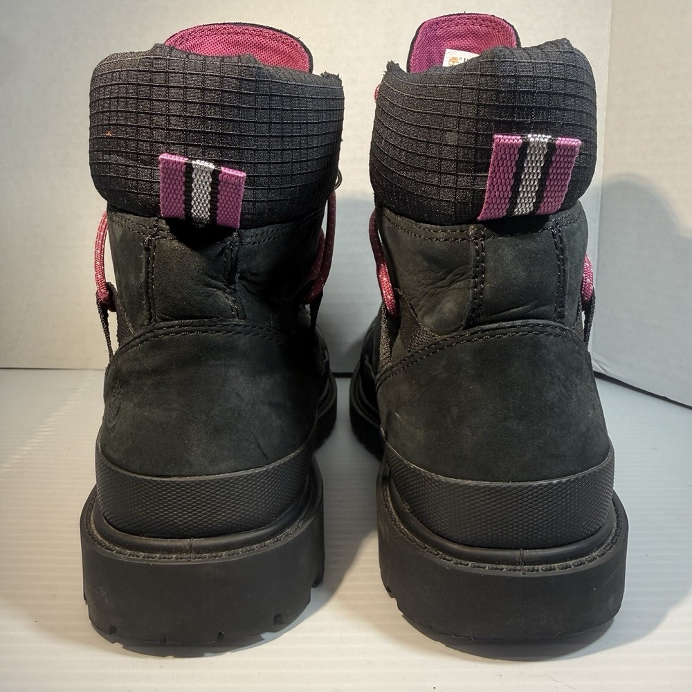Timberland Outdoors HERITAGE LITE 6IN Boots Waterproof Black Women Sz 6.5 EUC - Picture 6 of 13